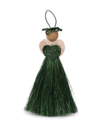 Handwoven Love Angel Christmas Tree Decoration