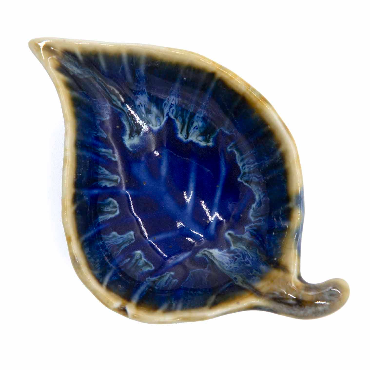 Ceramic Leaf Trinket Dish