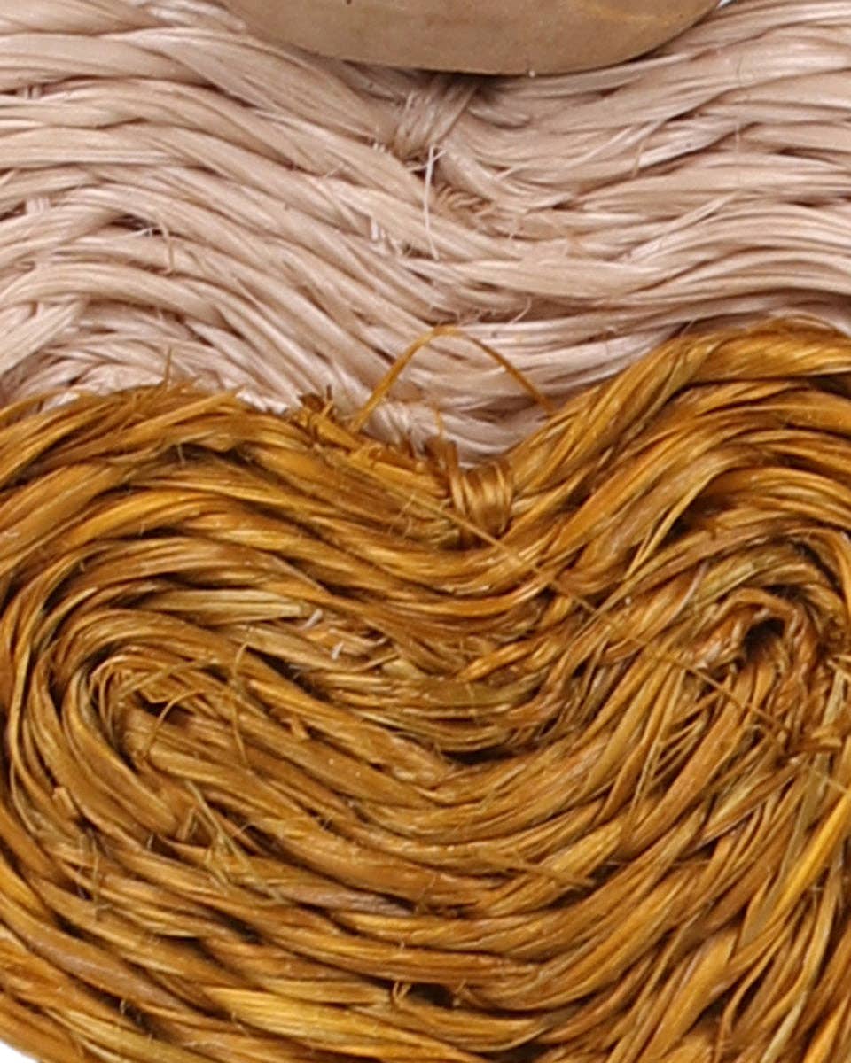 Handwoven Love Angel Christmas Tree Decoration