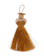 Handwoven Love Angel Christmas Tree Decoration