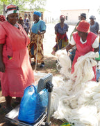 Handwoven Love Angel Christmas Tree Decoration