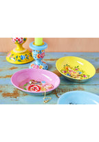 Hand-Painted Oval Trinket Dish